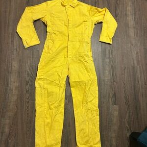 Bright Yellow Jumpsuit